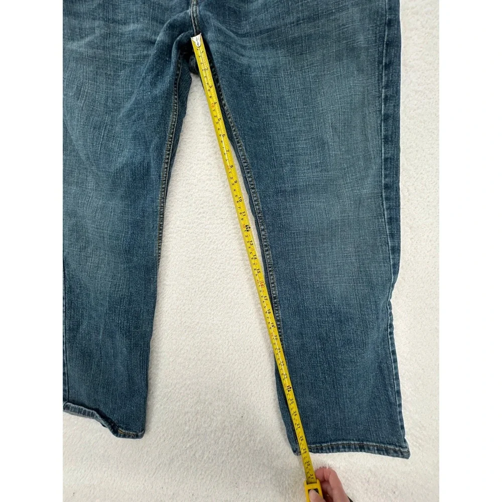 Signature by Levi Strauss S61 Relaxed Fit Mens Jeans 36x30 Medium Wash Blue